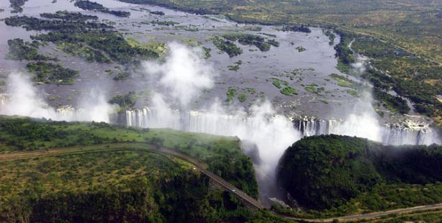 The great Victoria Falls