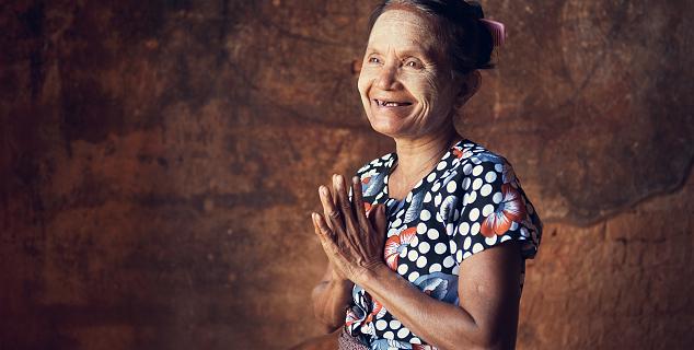 Burmese lady
