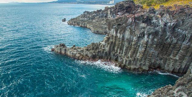 Jeju Island coast