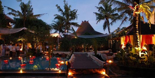 Pool at Dusk