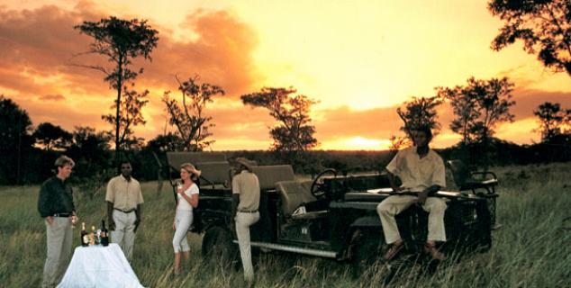 Sundowners in the Kruger